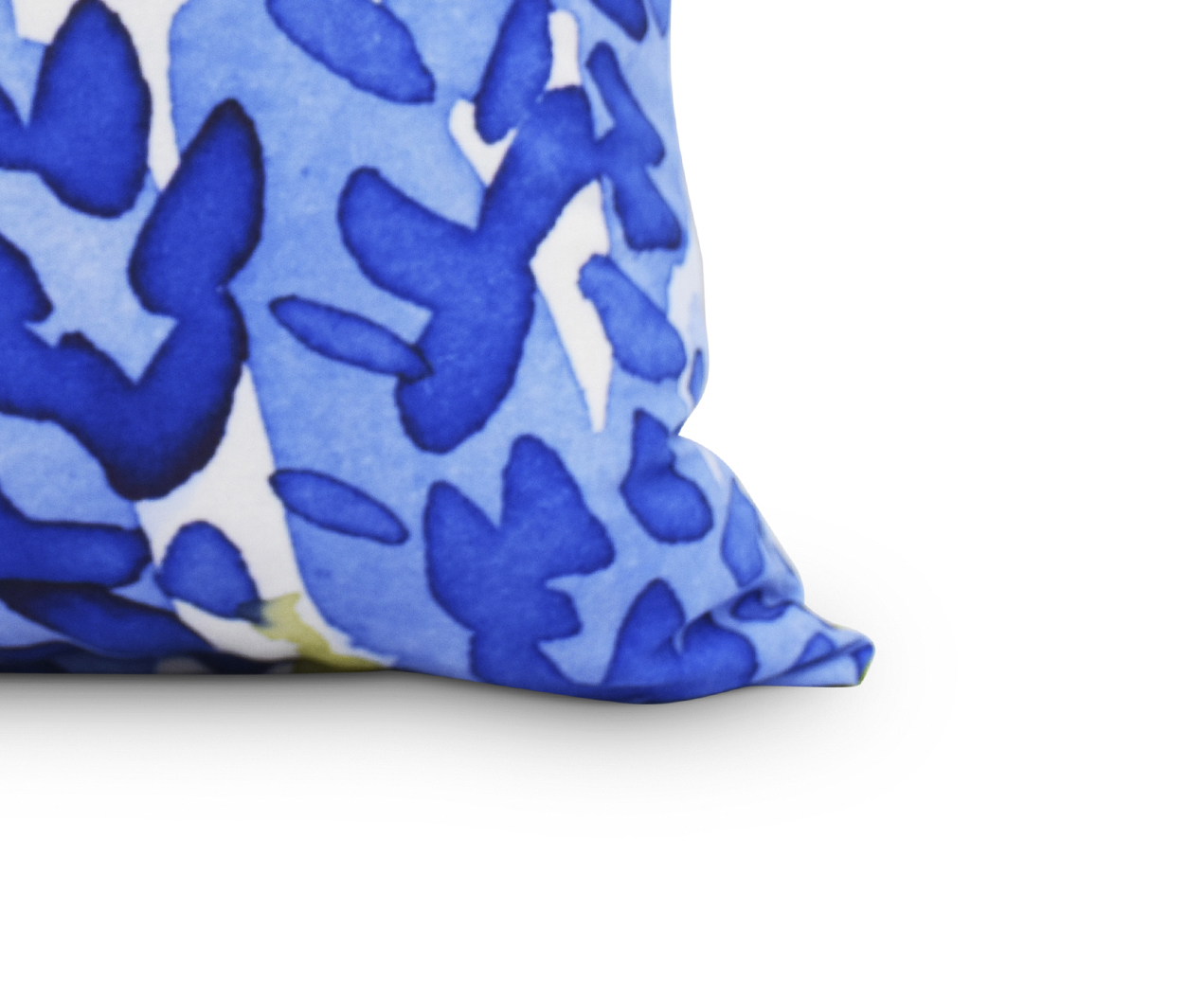 Simply Daisy's Flower Bell 26 inch Blue Decorative Floral Throw Pillow