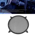 thumbnail image 1 of Car o Speaker Cover - Cubierta de malla de plástico Modificación de altavoz de subwoofer Protector de protección Cubierta circular decorativa (Negro)(12in) Unbranded QC17389-04, 1 of 7