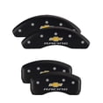 thumbnail image 3 of MGP 4 Caliper Covers Engraved Front & Rear Gen 5/RS Red finish silver ch, 3 of 6