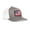 Gray/White, variant on HAKA American Flag Gray & White Trucker Hat – USA Flag Mesh Snapback Cap for Men, Women & Golf, Patriotic Baseball Dad Hat