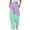F—Mint Green, variant on Baberdicy Sweatpants Women Fashion Women's Loose Breathable Colorblocking Casual Pants Side Pockets Leg Opening Drawstring Seasonal Casual Pants Sweatpants A-Black
