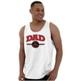 thumbnail image 3 of Father's Day Worlds Greatest All Star Mens Big & Tall Graphic Tank Top Brisco Brands 2X, 3 of 5