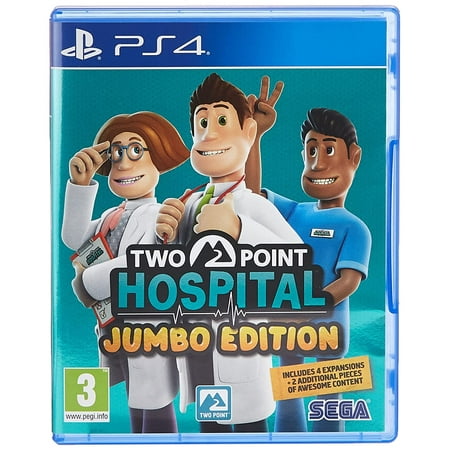 Two Point Hospital Jumbo Edition (PS4 Playstation 4) More Hospitals, More Curses, More Fun!