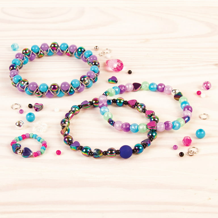  Jwxstore Kids DIY Bead Jewelry Making Kit, Beads for