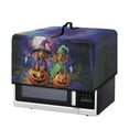 thumbnail image 7 of TSOVTHRID Witch Hat Dachshund Pumpkin Print Microwave Oven Cover with Handle Toaster Oven Dust Cover Kitchen Appliance Protector for Microwave Ovens Halloween Decor, 18.25"W x 14.5"D x 11"H, S, 7 of 7