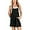 Black, variant on Women's Rompers Short Casual Jumpsuit Adjustable Strap Loose Dressy Linen Bib Overalls Ladies for Summer