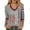 7Grey38, variant on WERYOUNG Patriotic Graphic T Shirt For Women V Neck 3/4 Sleeve Tee Fourth Of July Celebration T-Shirts Stylish Clothes L