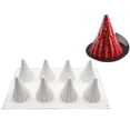 thumbnail image 4 of Dessert Food Grade Non- Heat-Resistant Christmas Tree Themed Mousse Chocolate Baking, 4 of 5