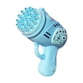 thumbnail image 1 of HTHLVMD High-Output Bubble Maker, Automatic Bubble Blower, Party Bubble Device, Portable Bubble Machine, 32-Hole High-Output Bubble Blaster, Automatic Bubble Maker With Solution Bottle, Blue, 1 of 6