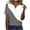 Gray Shirts for Women, variant on TARIENDY Short Sleeve Shirts for Women Dressy Floral Printed Tunic Shirt Plus Size V Neck Tunic Blouses Business Casual Tops Plus Size Outfits Navy L