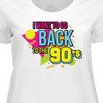 thumbnail image 4 of Inktastic I Want to Go Back to the 90's Women's Plus Size T-Shirt, 4 of 5