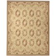 thumbnail image 1 of Due Process Stable Trading Tapis Rond Crème Aubusson Bayonne&44; 8 x 8 Pi., 1 of 1