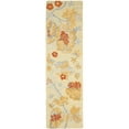 thumbnail image 5 of SAFAVIEH Blossom Jada Floral Flowers Wool Area Rug, Beige/Multi, 4' x 6', 5 of 10