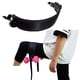thumbnail image 4 of Toystoory Cinturón de entrenamiento negro para gimnasio en casa, cómodo y ajustable, con empuje de cadera, pesas rusas cuidadosamente Accesorios para máquinas de ejercicios, 4 of 6