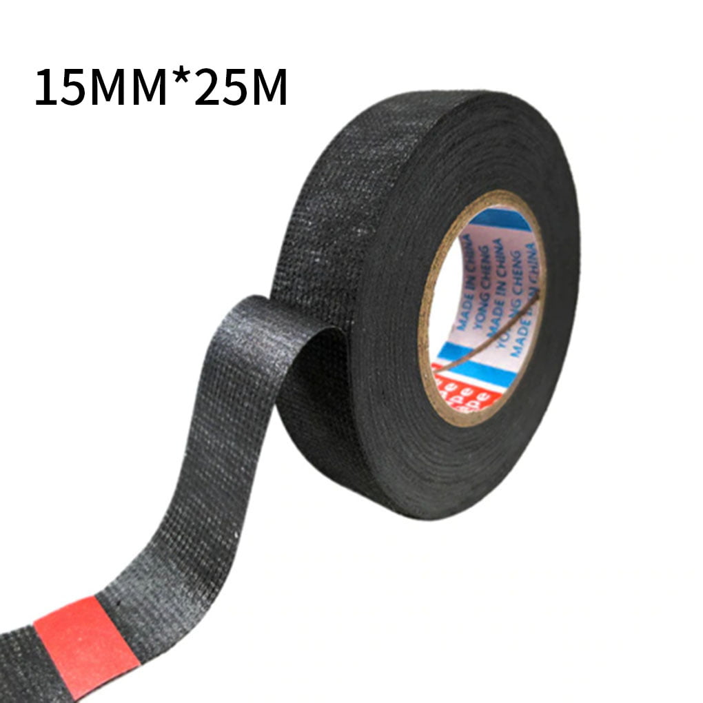 Heat-resistant 9mmx15m Adhesive Fabric Cloth Tape Car Cable Harness Wiring ZF 