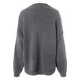 thumbnail image 5 of vigerkar Women's Chunky Cardigan Sweaters Fall Open Front Long Sleeve Ribbed Knit Short Cardigans Outerwear Coats (Dark Gray, S), 5 of 5
