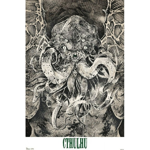 Cthulhu Wall Poster, 22.375" x 34"