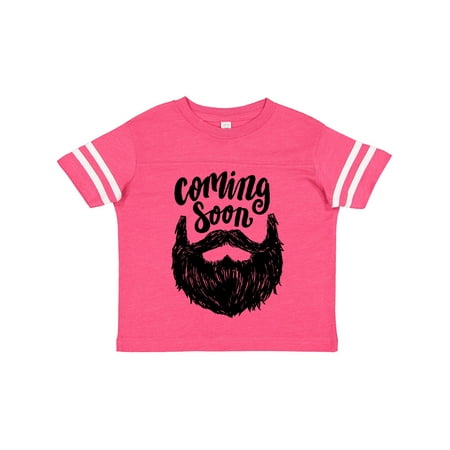 

Inktastic Beard Coming Soon Gift Toddler Boy Girl T-Shirt
