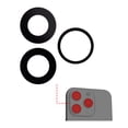 thumbnail image 4 of Replacement Back Camera Lens (Glass Only) W/ Adhesive Compatible For iPhone 15 Pro Max (3 Piece Set) (Aftermarket +), 4 of 4