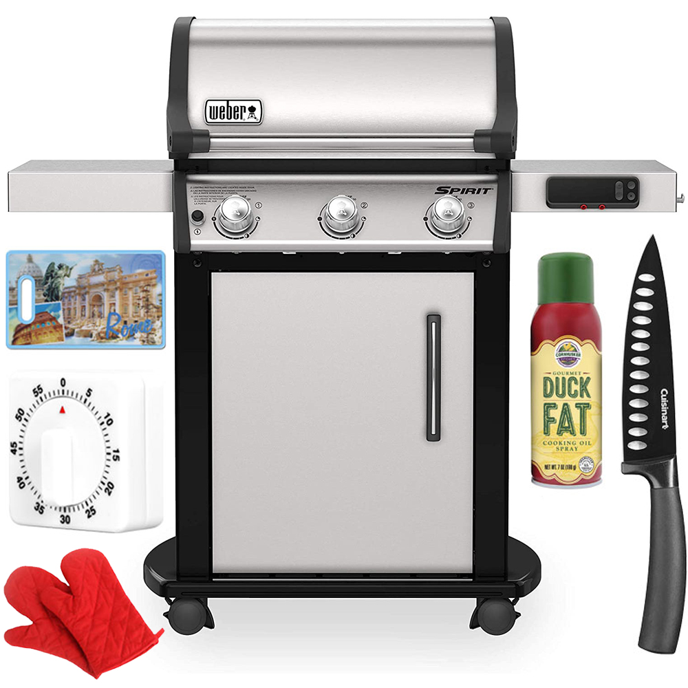 er 46502401 Spirit SX315 Smart Grill (Liquid Propane) Bundle with