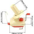 thumbnail image 3 of NUOLUX Hand Operated Knitting Roll String Yarn Fiber Wool Thread Ball Winder Holder, 3 of 6