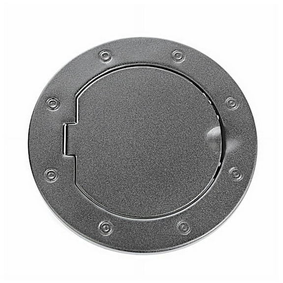 Rugged Ridge 11229.05 Gas Cap Door, Non-Locking, Textured Black; 07-18 Jeep Wrangler JK/JKU