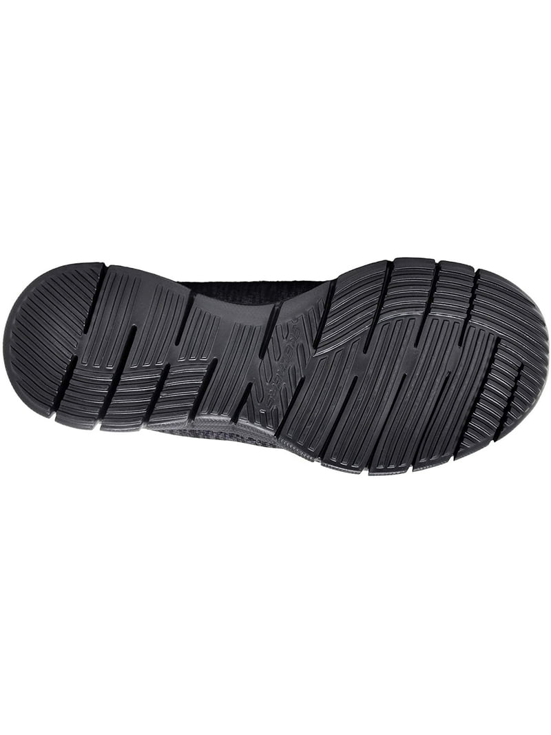 Skechers Glider Space Sneaker, Black/Black, 9 M US Walmart.com