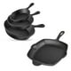 thumbnail image 1 of Set De 3 Sartenes De Hierro Fundido + Sartén Tipo Grill Extra Grande 2 L CASA LITUS, 1 of 11