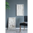 thumbnail image 2 of A&B Home Estella Paper Shadow Box Wall Decor - Set of 2 - White, 2 of 7
