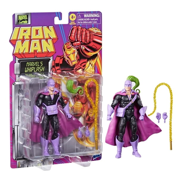 Figura de Acción Hasbro Marvel Whiplash legends 6 pulgadas