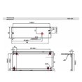thumbnail image 4 of Módulo de Placa de Alimentación Conmutada de 12 V y 16 A, 200 W de Alta Potencia para Control Industrial e Iluminación Escénica, 4 of 5