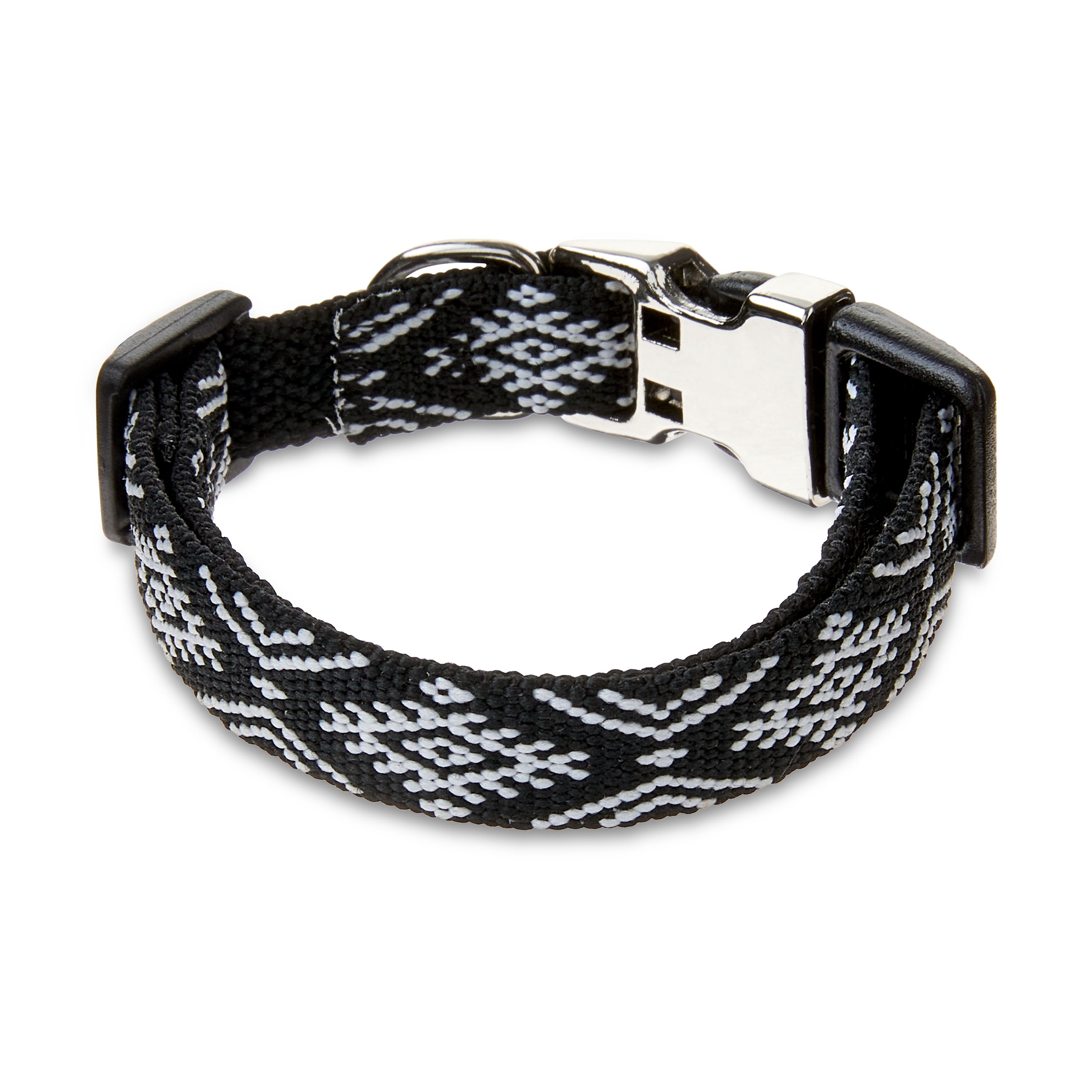 Vibrant Life, Dog Collars, Diamond  Print Fashion Pet Collar, Multi-Color, Size XS