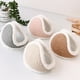 thumbnail image 4 of Orejeras de invierno para hombre con auriculares Orejeras de felpa gruesas Orejeras cálidas resistentes al viento, 4 of 6