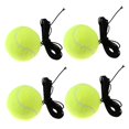 thumbnail image 1 of Pelotas de ejercicio de tenis Cola 4 piezas ayudas para entrenamiento de práctica en interiores para principiantes, 1 of 7