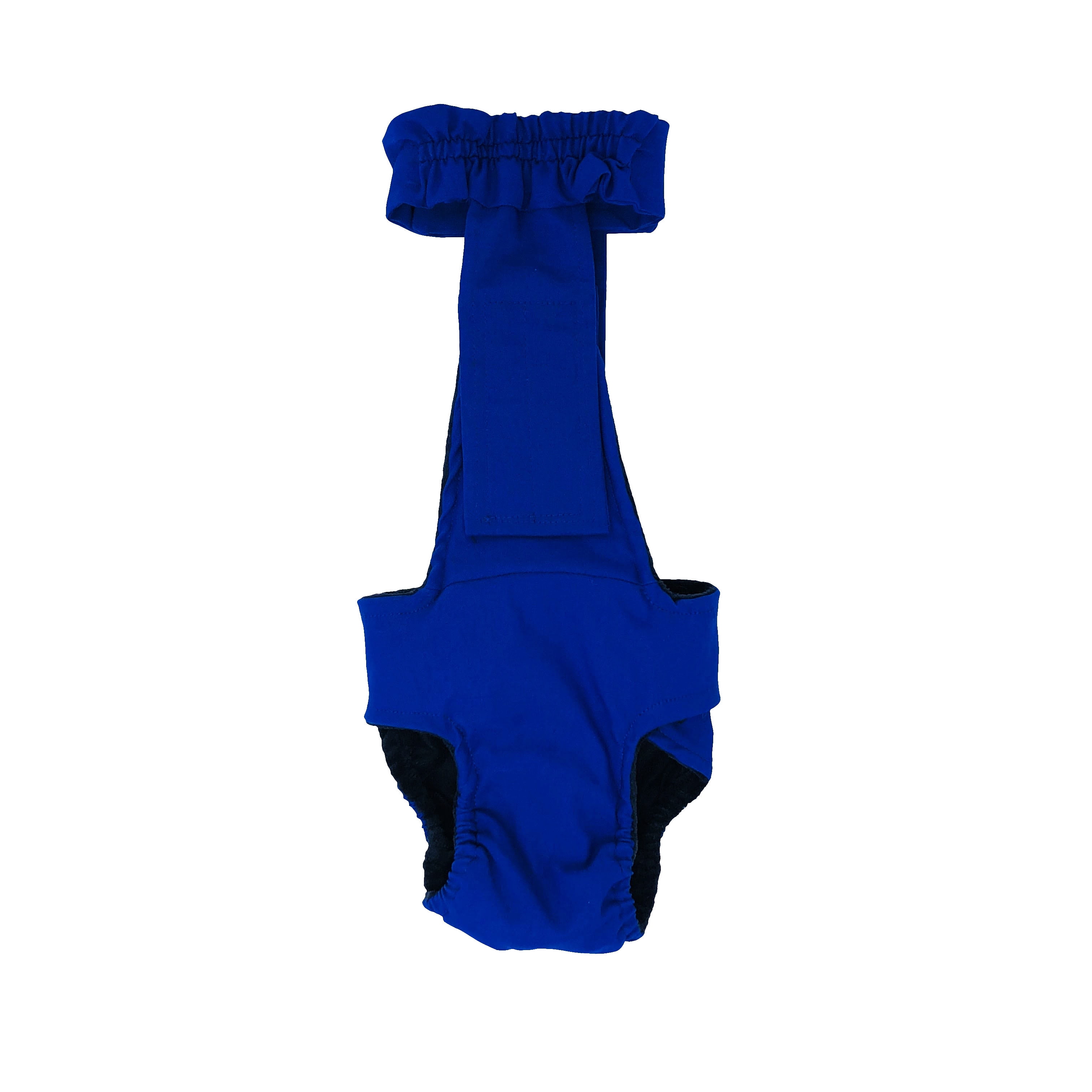 Barkertime Royal Blue Dog Diaper Overall