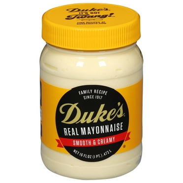 Duke's® Real Mayonnaise, 16 oz Jar, Smooth & Creamy Mayo