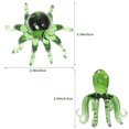 thumbnail image 5 of Glass Octopus Figurine Sea Animal Ornament Octopus Figurine Glass Table Adornment, 5 of 6