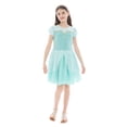 thumbnail image 2 of Disney Princess Girls Aladdin Jasmine Cosplay Dress with Puff Sleeves, Sizes 4-12, 2 of 14