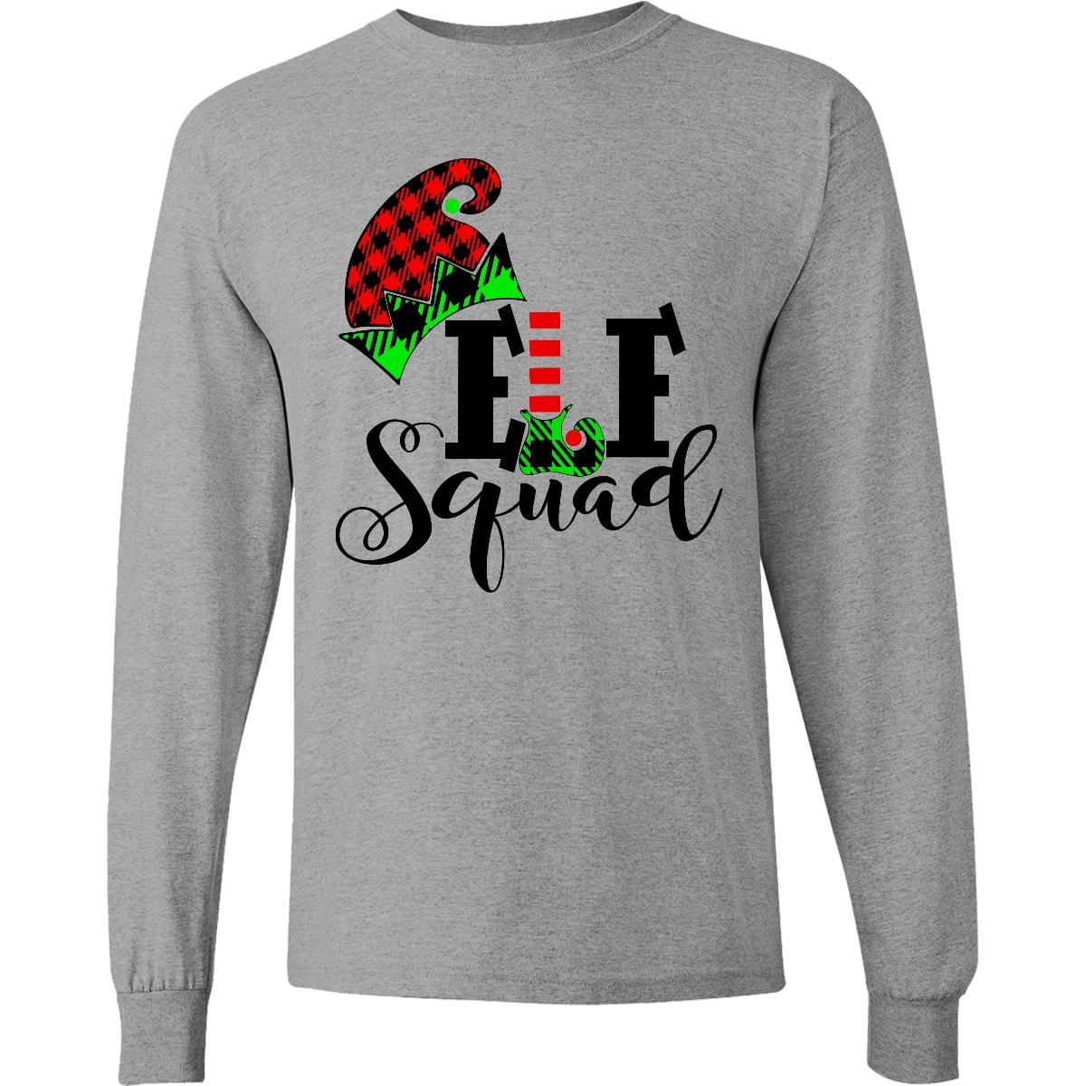 Inktastic Cute Elf Squad Long Sleeve T-Shirt