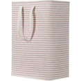 thumbnail image 1 of Dirty Laundry Basket 72L Pink, 40x30x60cm Foldable Waterproof Fabric with Large Capacity, 1 of 5
