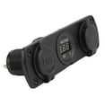 thumbnail image 1 of Prise, Protection Multiple Chargeur de Voiture Double USB Noir Haute Température Résistant pour RV pour Camion pour Marine, 1 of 7