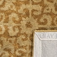 thumbnail image 6 of SAFAVIEH Antiquity Katelynn Geometric Wool Area Rug, Gold/Beige, 8' x 8' Round, 6 of 10