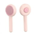 thumbnail image 2 of absob Pet Grooming Brush for Cats and Dogs, Self-Cleaning Sliker Brush for Removes Loose Undercoat, Mats, and Tangled Hair, Shedding Brush for Short or Long Haired Cats/Dogs (Pink-C), 2 of 7
