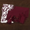 thumbnail image 4 of Brielle Home Winchester Leaves 13-Piece Dining Set: Table Runner, Placemats, Napkins & Napkin Rings, 4 of 8