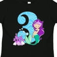 thumbnail image 4 of Inktastic Third Birthday Mermaid Girls Toddler T-Shirt, 4 of 5