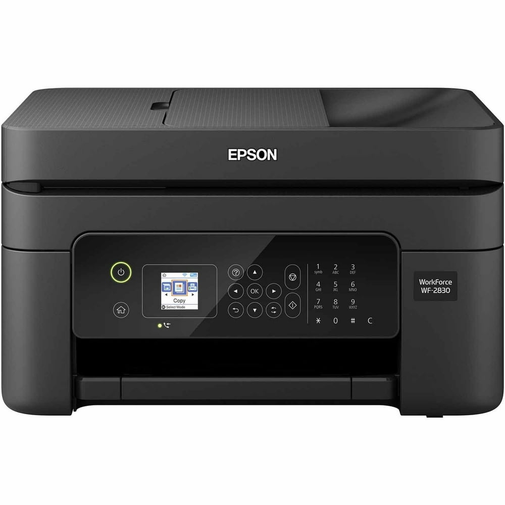 Epson Workforce WF2830 AllInOne Printer, Black