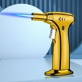 thumbnail image 5 of Fankiway Scorch Torch Lighter, Windproof Straight Torch Blue Flame Lighter Butane Torch Turbine Torcher Inflatable Gas Windproof Lighter Refillable Butane Lighter For Outdoor BBQ Baking, 5 of 5