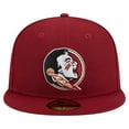 thumbnail image 2 of Men's New Era Garnet Florida State Seminoles 59FIFTY Fitted Hat, 2 of 6