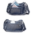 thumbnail image 3 of GASTROPOD 2026 New Shoulder Bags,Romantic Charm Denim Bag,Fashion-Forward Details Crossbody Purses for Women,Blue,For Casual Outings, Travel, Shopping, Daily Use, Weekend Trips, 3 of 3