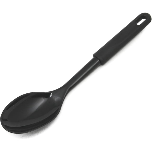 Chef Craft Basic Nylon Basting Spoon, 11.5", Black